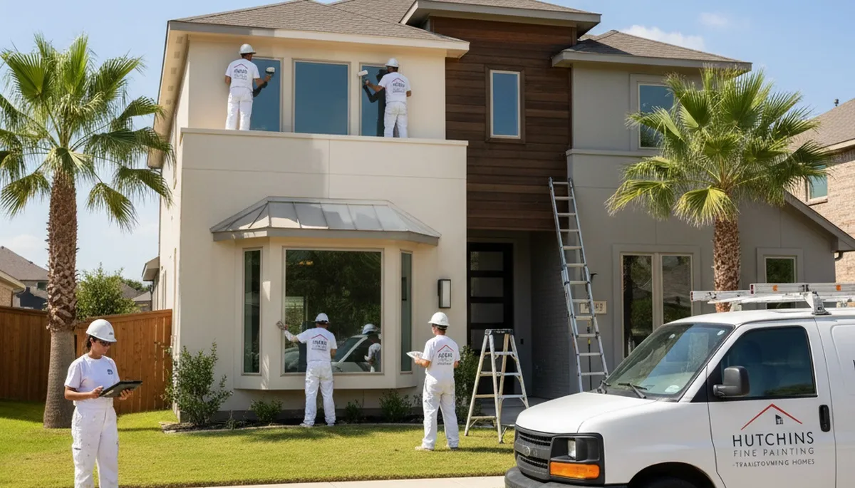 Dallas, TX house painting service for residential interior and exterior painting projects